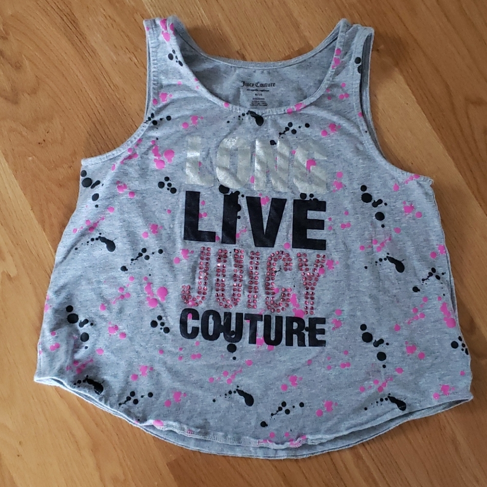 Girl's Juicy Couture Tank Top Size 8/10